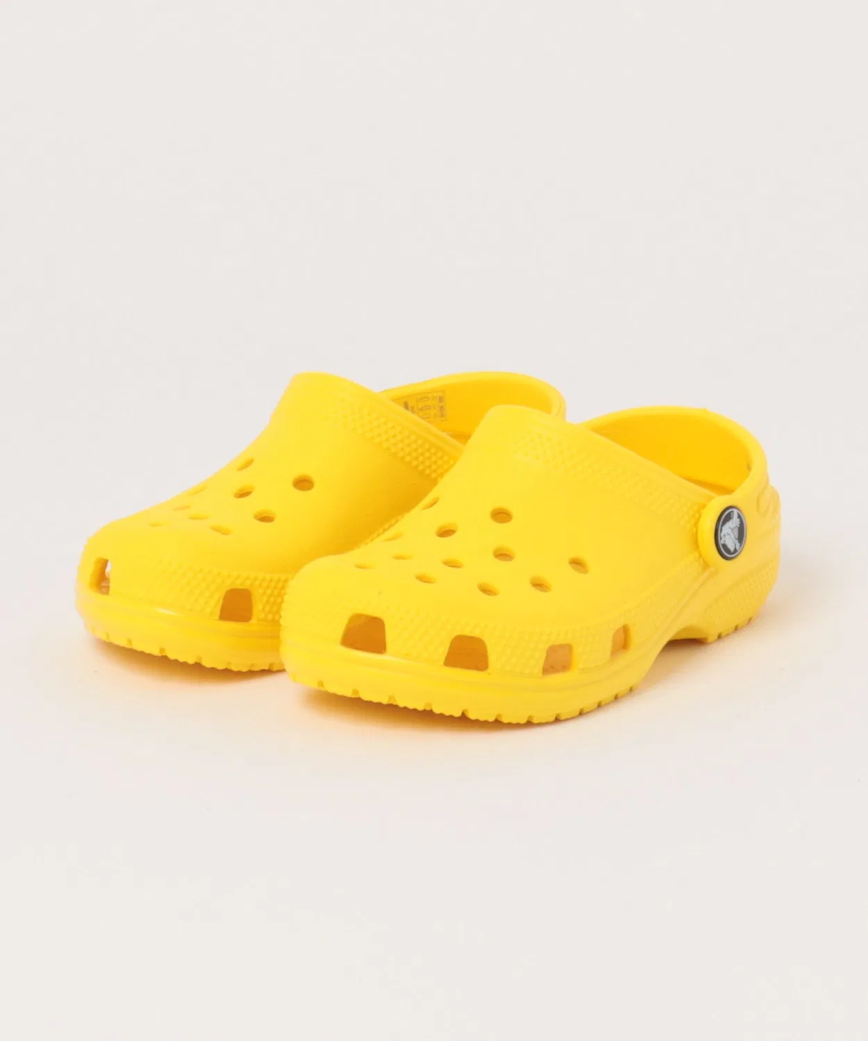 Детские сандалии-сабо с ремешком, модель Classic Clog K, crocs, Yellow
