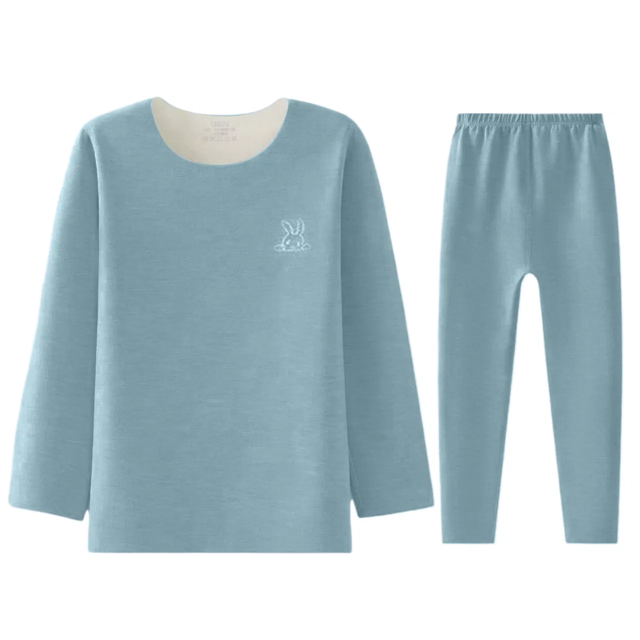 Детское термобелье Unisex Thermal Sets Cotton Gene, Ding-Dazzling Color AB Clothing Sets (Dark Blue) — фото 3