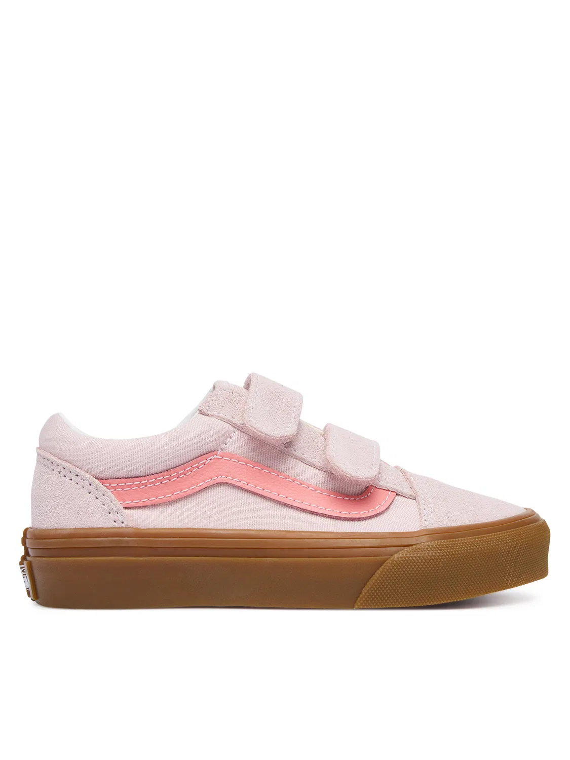 Тканевые кроссовки для девочки Vans, светло-розовый