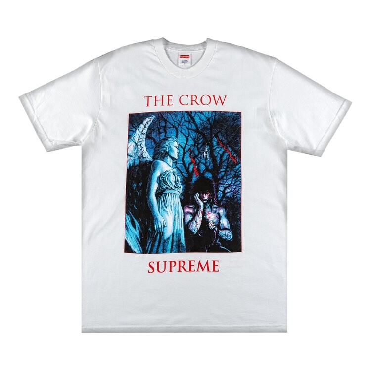 

Футболка Supreme x The Crow Tee 'White', белый