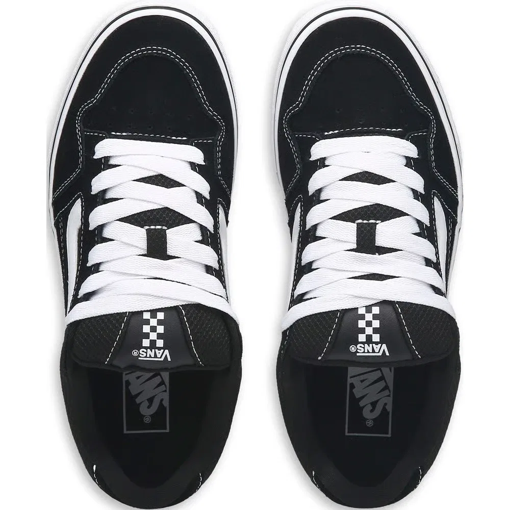 Детские скейтбордистские кроссовки Caldrone Vans, Black/White — фото 4