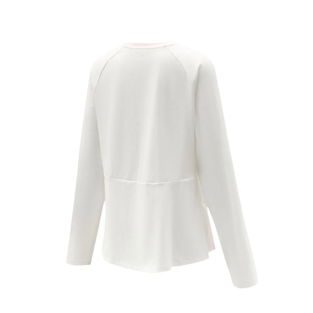 Детская футболка с быстросохнущей тканью Quick Dry Crew Neck Adidas, Белая — фото 3