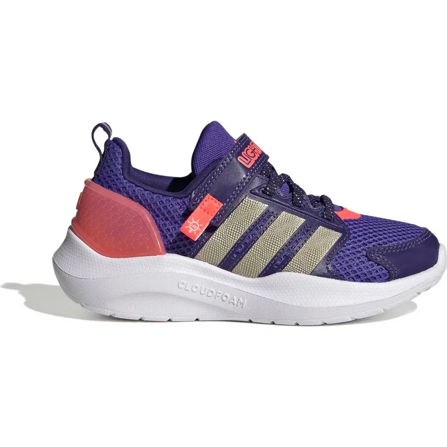 Детские повседневные кроссовки с моделью Lightorama Rnr El C adidas, Фиолетовый