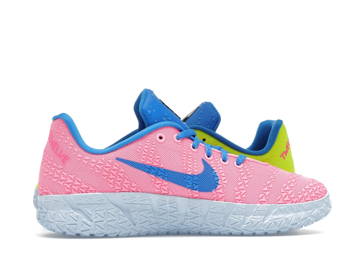 Детские кроссовки с принтом Nike Ja 3 Kool-Aid Nike, Lemon Venom/Deep Royal Blue/Light Green Spark/Light Photo Blue — фото 3