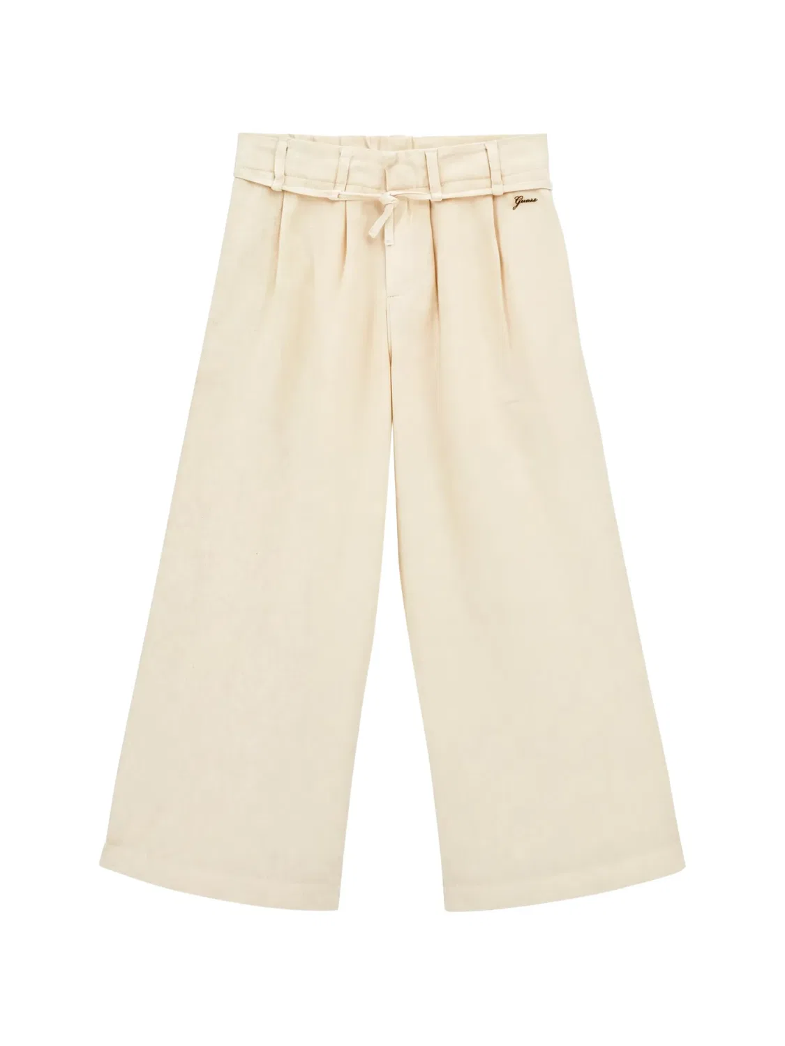 Окрашенные брюки из льняной смеси Guess Kids, нейтральные цвета