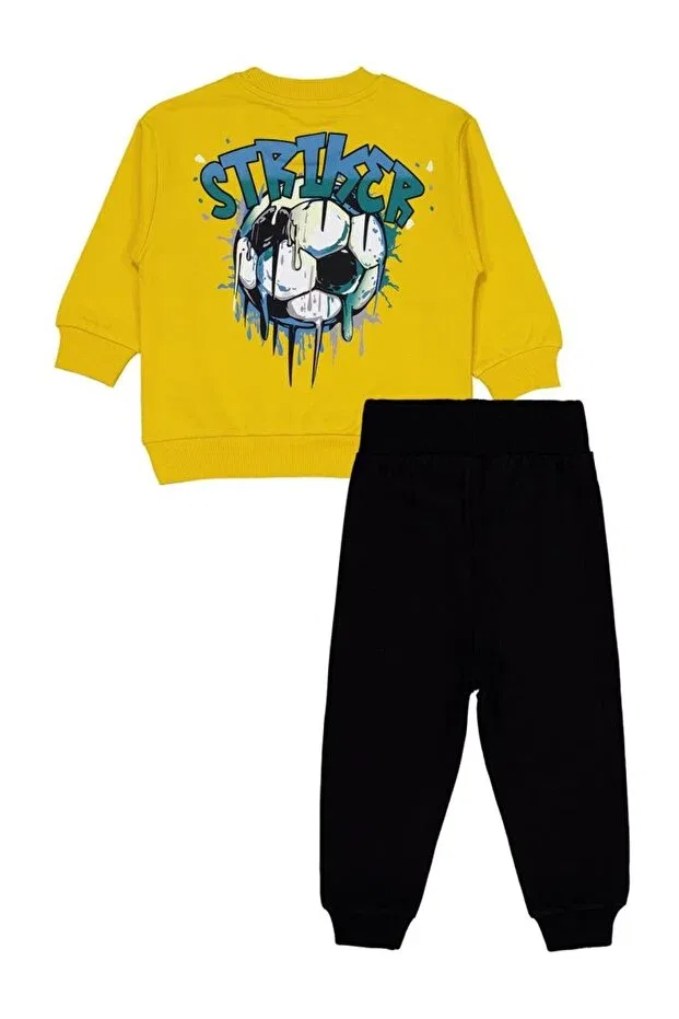Детский комплект для мальчиков с принтом Striker Civil Boys, Yellow — фото 4