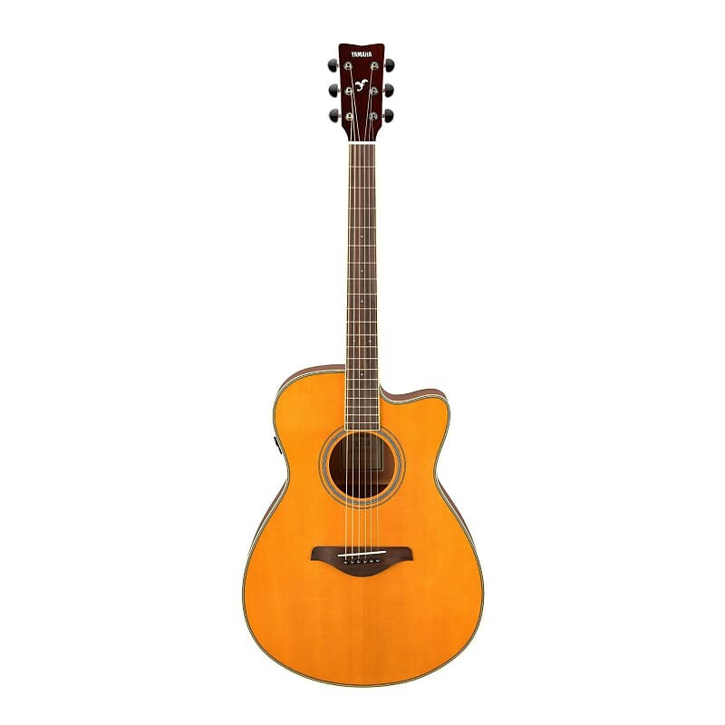 

Yamaha FSC-TA-VT 6-String TransAcoustic Concert Cutaway Electric Guitar (Vintage Tint, Right-Handed)