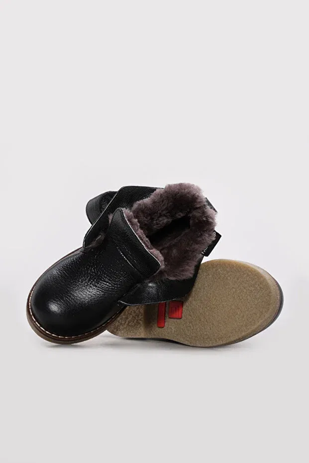 Детские ботинки для девочек на плоском ходу 257kfa2023 Fast Step, Black — фото 3