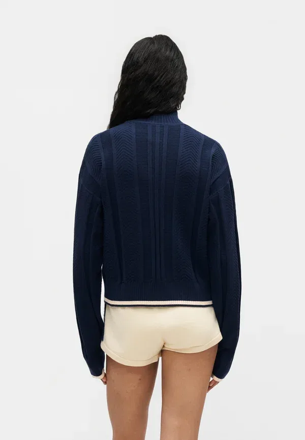 Кардиган Adidas Originals, индиго — фото 4