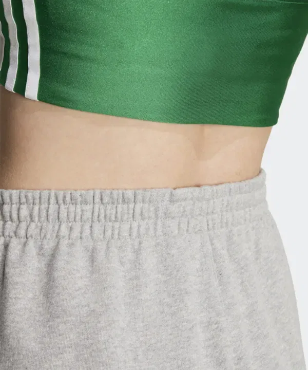 Шорты из французского футера, Essential, Adidas, средне-серый меланж — фото 3