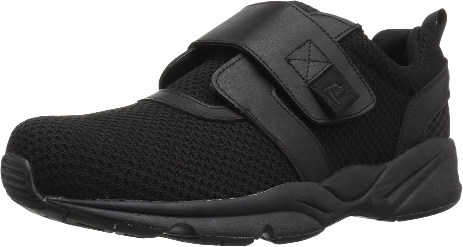 Мужские кроссовки Propet Stability X Walking Slip On для повседневной носки - черные Propét