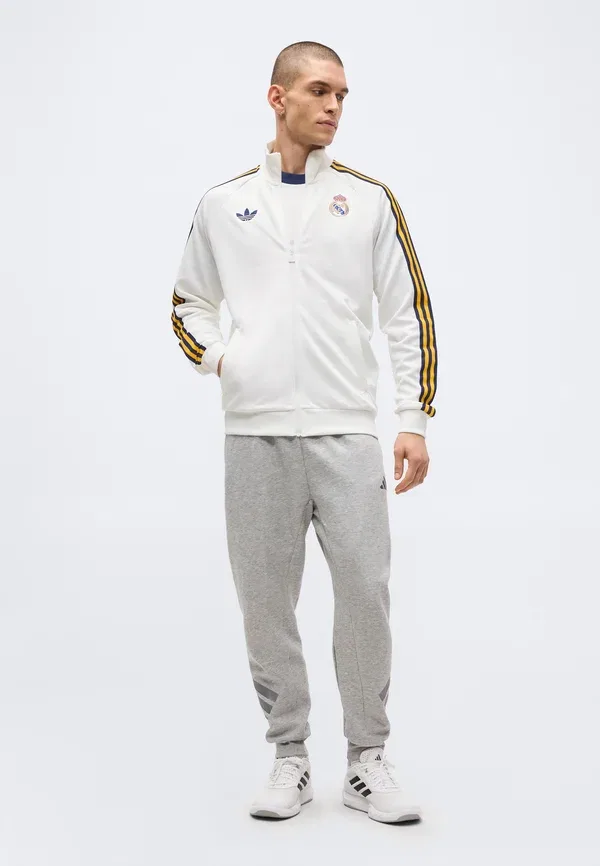 Толстовка Real Madrid Track Club Wear Adidas Originals, белый — фото 2