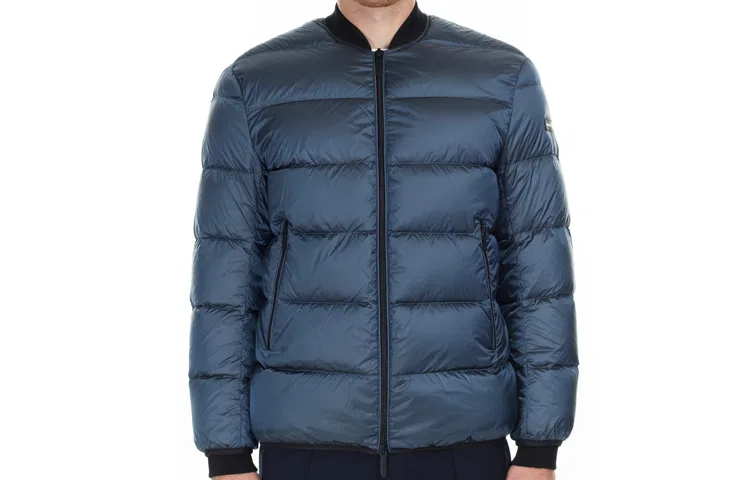Мужская куртка пуховик Emporio Armani, Blue