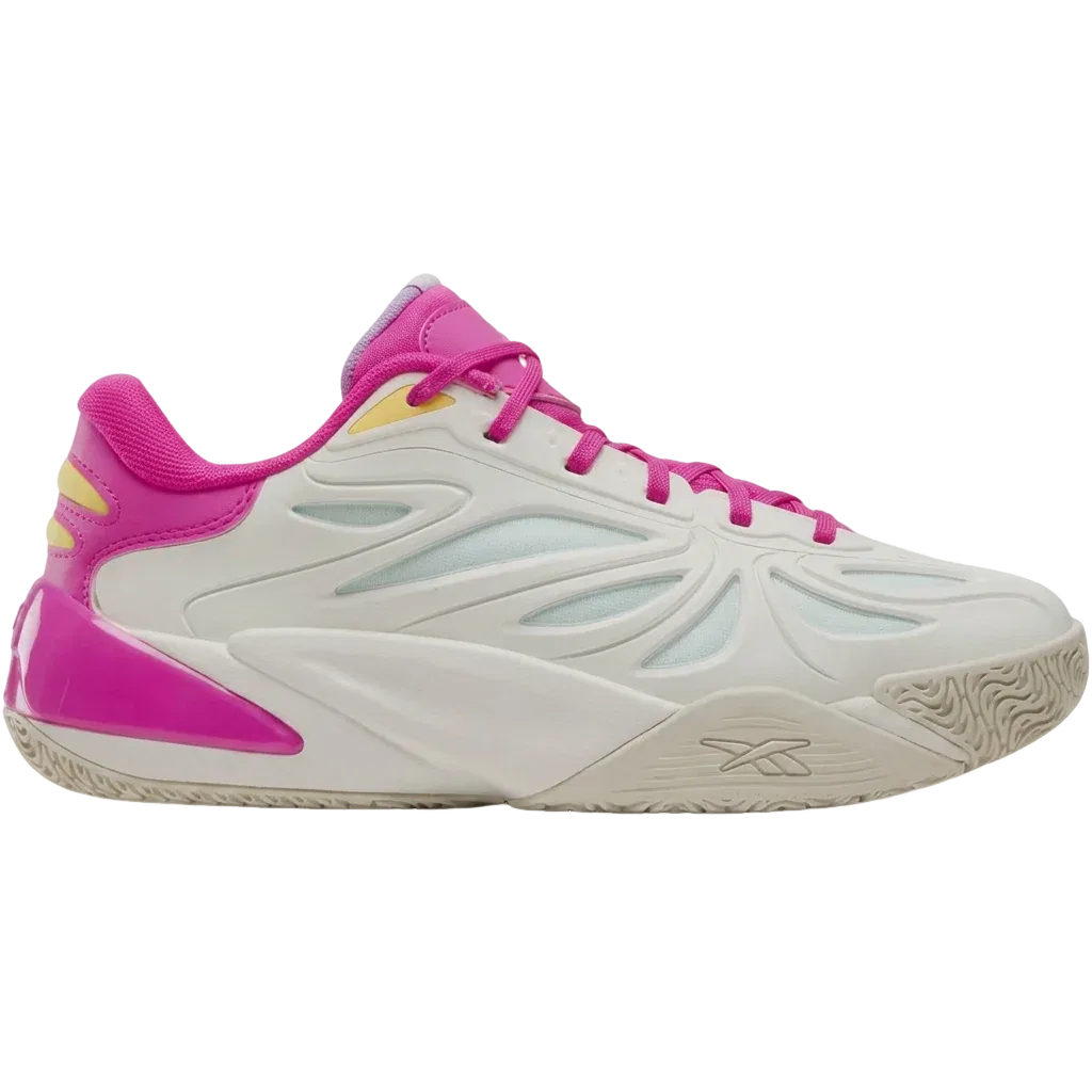 Детские кроссовки с синтетическим верхом Angel Reese 1 'Barbie' Reebok, Pink/White — фото 3