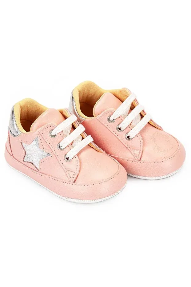 Детские пинетки для новорожденных хлопковые Baby Pattini, Pink