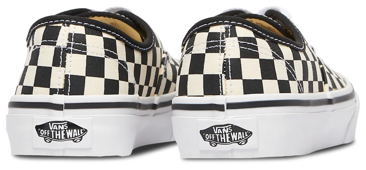 Кеды для мальчиков Authentic Vans, белый/черный — фото 3