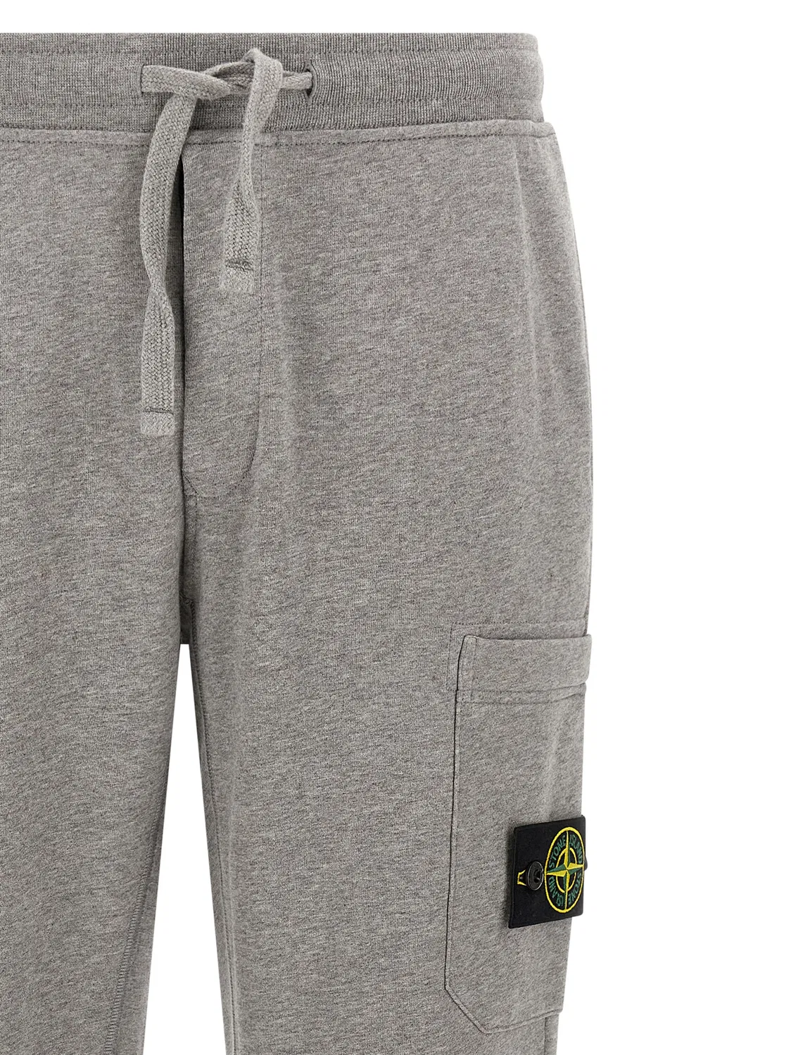 Мужские джоггеры зауженные с карманами 6200010 Stone Island, Gray — фото 3
