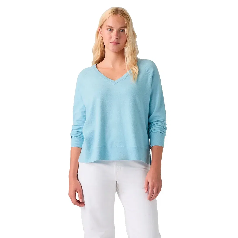 Женский свитер с V-образным вырезом Super Soft Levi's, Blue