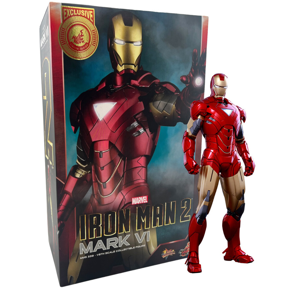 

Фигурка Hot Toys Iron Man 2 – Mark VI MMS339, 30 см