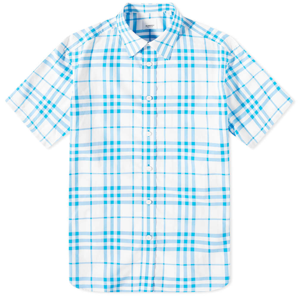 

Рубашка Burberry Short Sleeve Caxton Check Shirt