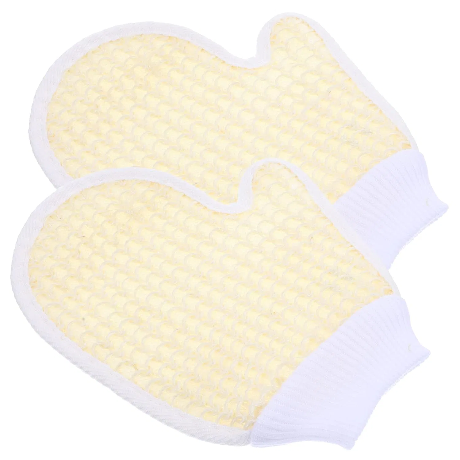 Эксфолиирующие перчатки для ванны Healeved, 2 шт, 50 г, Beige