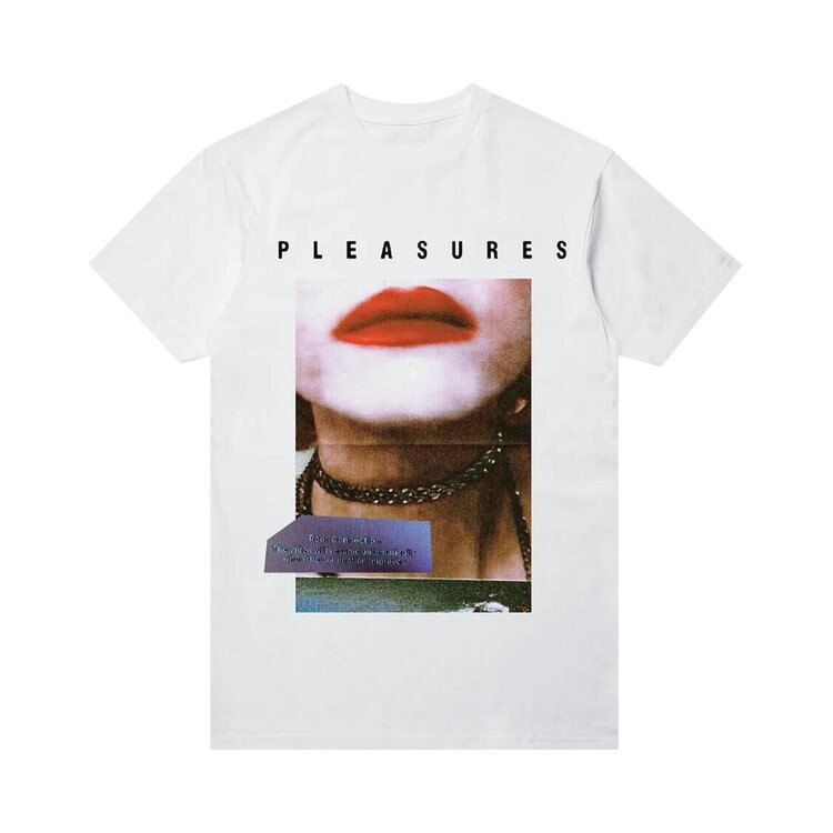 

Футболка Pleasures Poor Connection T-Shirt 'White', белый