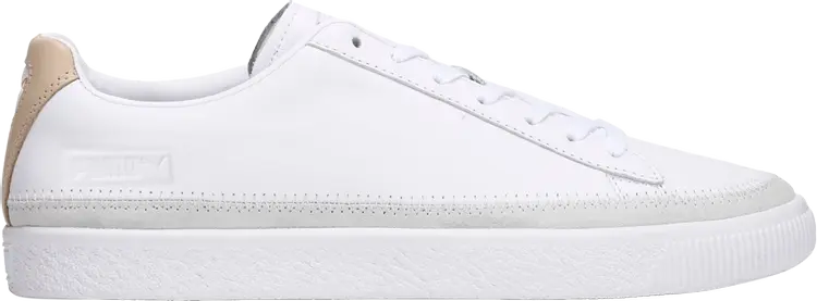 

Кроссовки Puma Basket Trim Block White Team Gold, белый