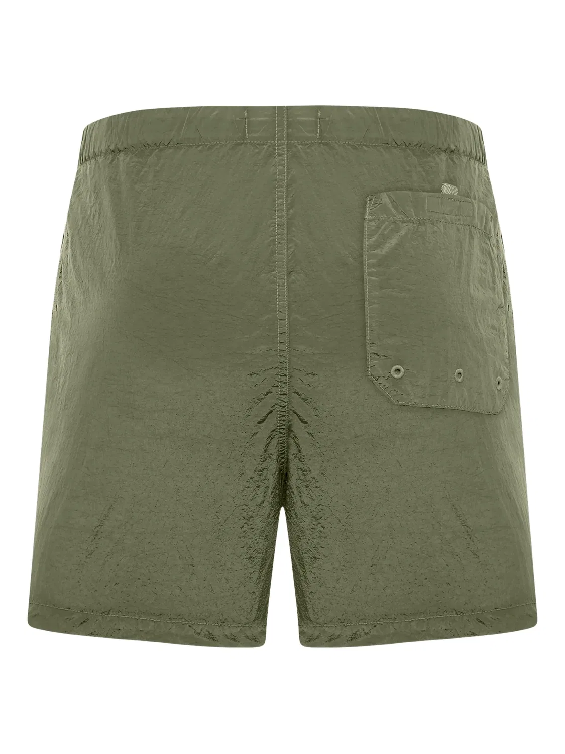 Шорты с затяжкой и нашивкой Stone Island, зеленый — фото 2