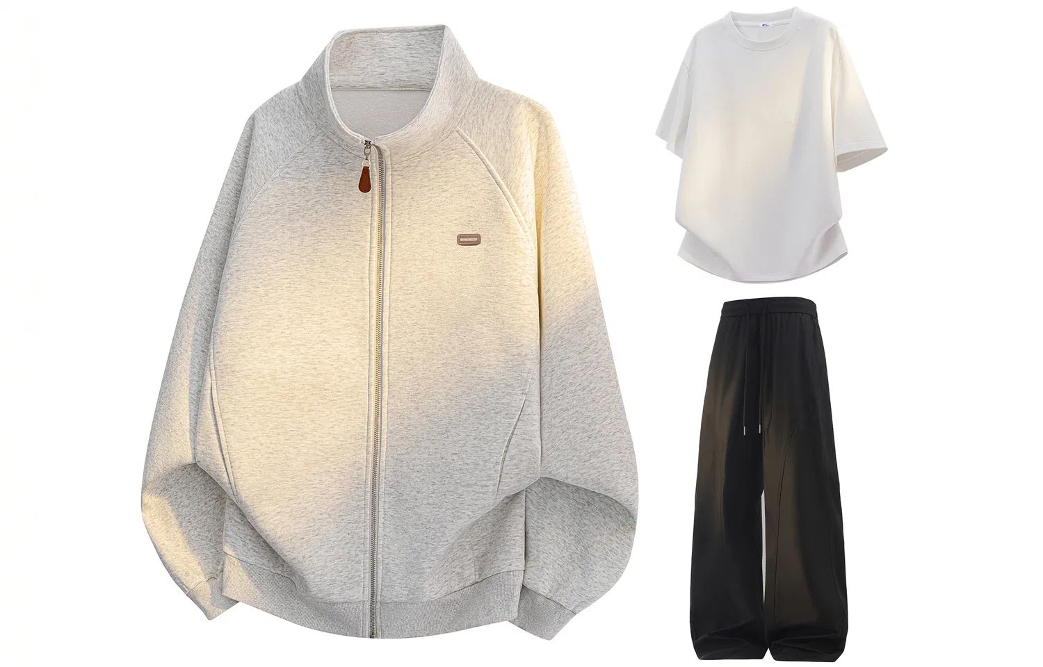 Детский спортивный комплект из 3 предметов Heather Gray WARRIOR