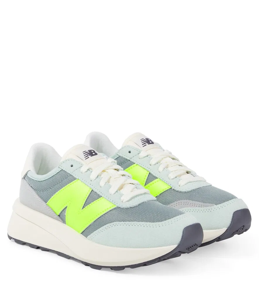 Замшевые кроссовки New Balance Kids, серый
