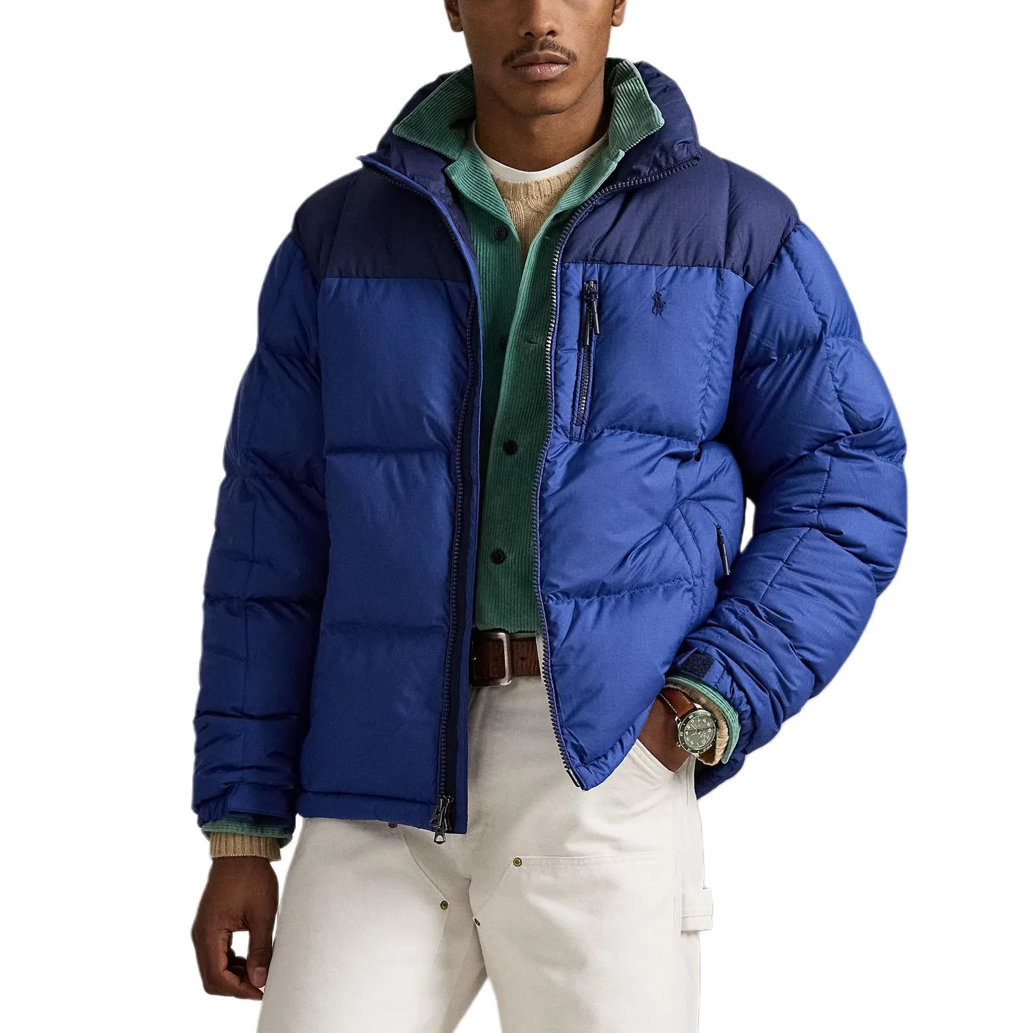 Мужской пуховик с наполнителем из пуха Gorham Down Jacket Polo Ralph Lauren — фото 3