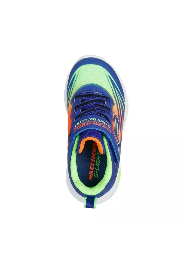 Кроссовки с принтом Lights-flex-Glow ultra Skechers Multi, синий/мультиколор — фото 3