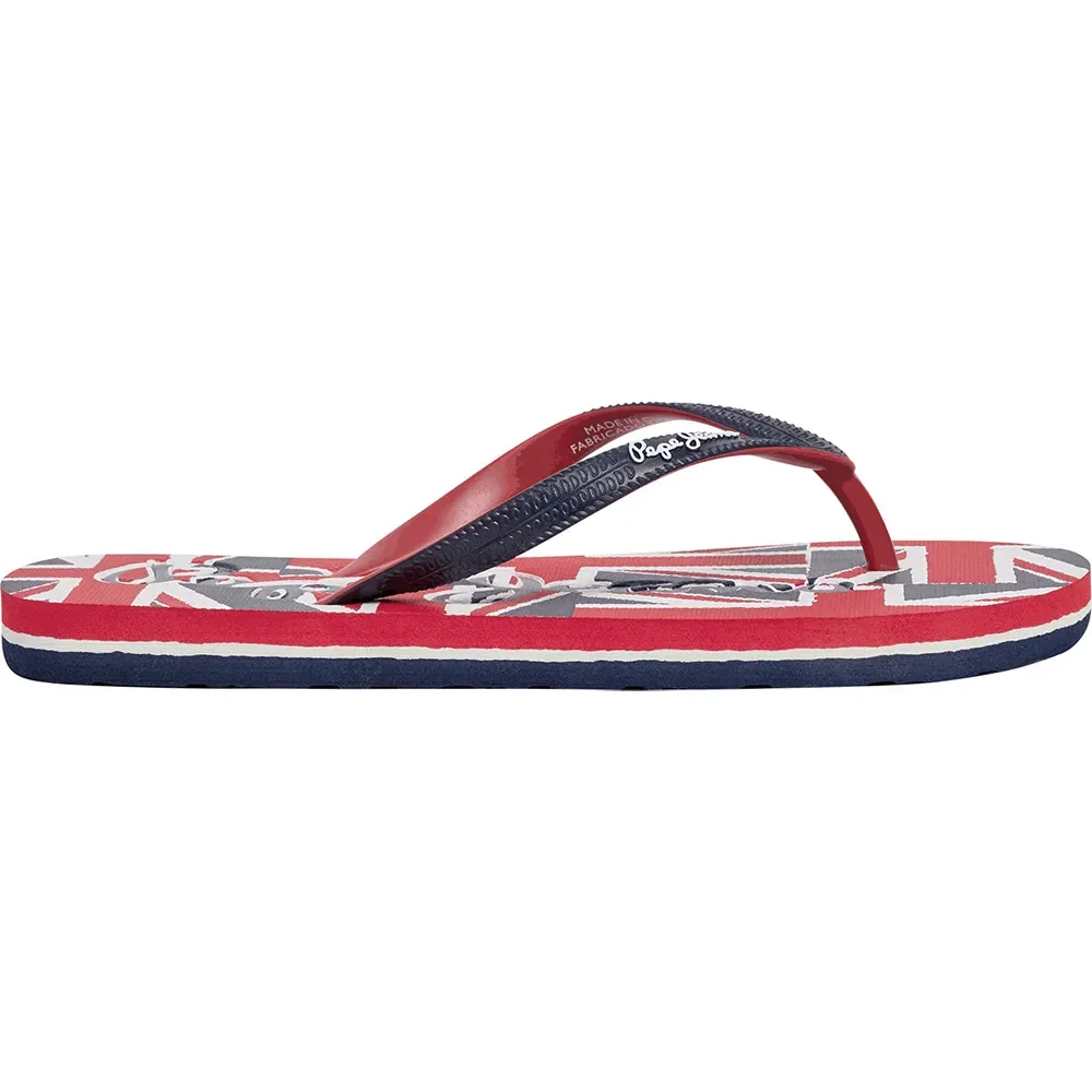 Шлепанцы Dorset Flag Pepe Jeans, красный