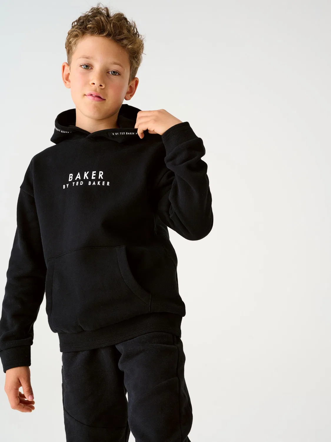Худи Baker by Ted Baker, черное — фото 3