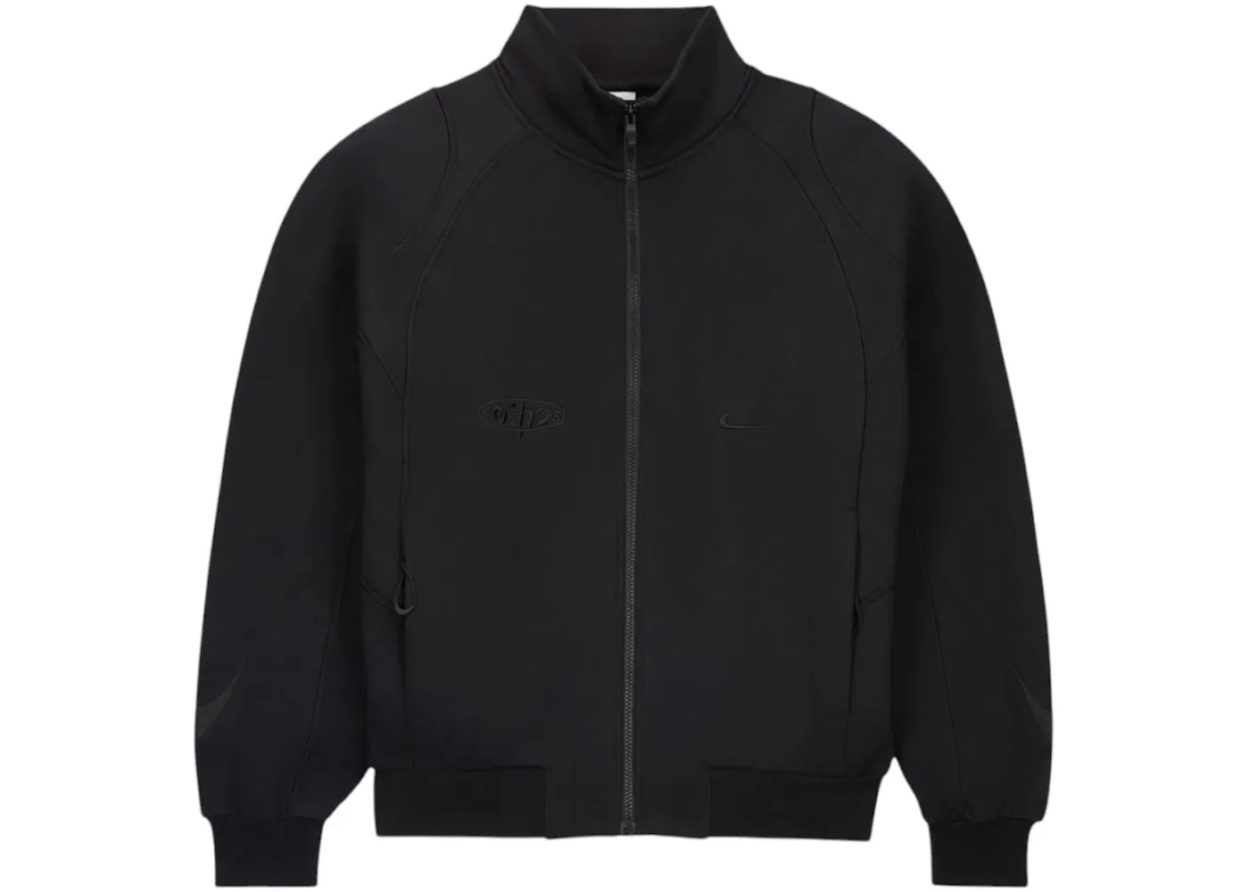 Мужская куртка с принтом Nike x Off-White Track Jacket, Black (Asia Sizing)