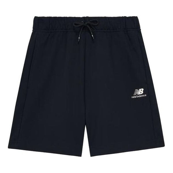 

Шорты хлопковые шорты с логотипом New Balance, черный