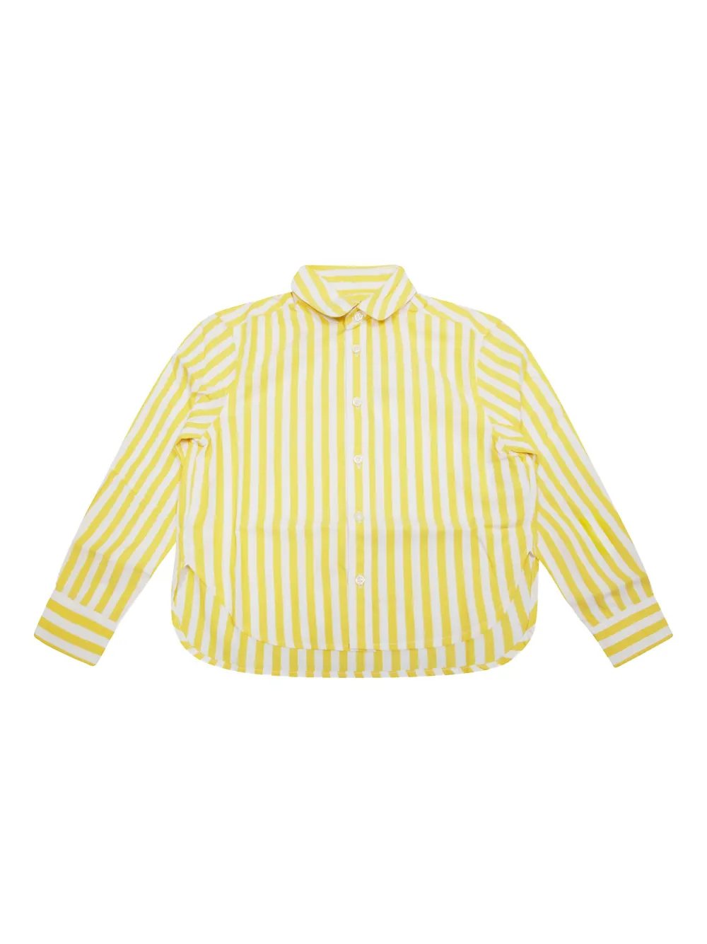 

Рубашка в полоску Polo Ralph Lauren Kids, желтый