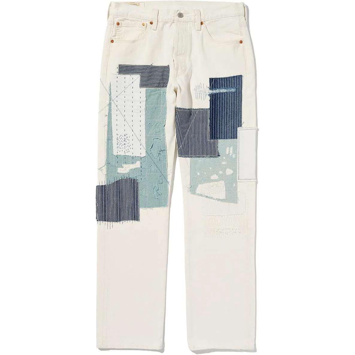 Джинсы прямого кроя Levis, White