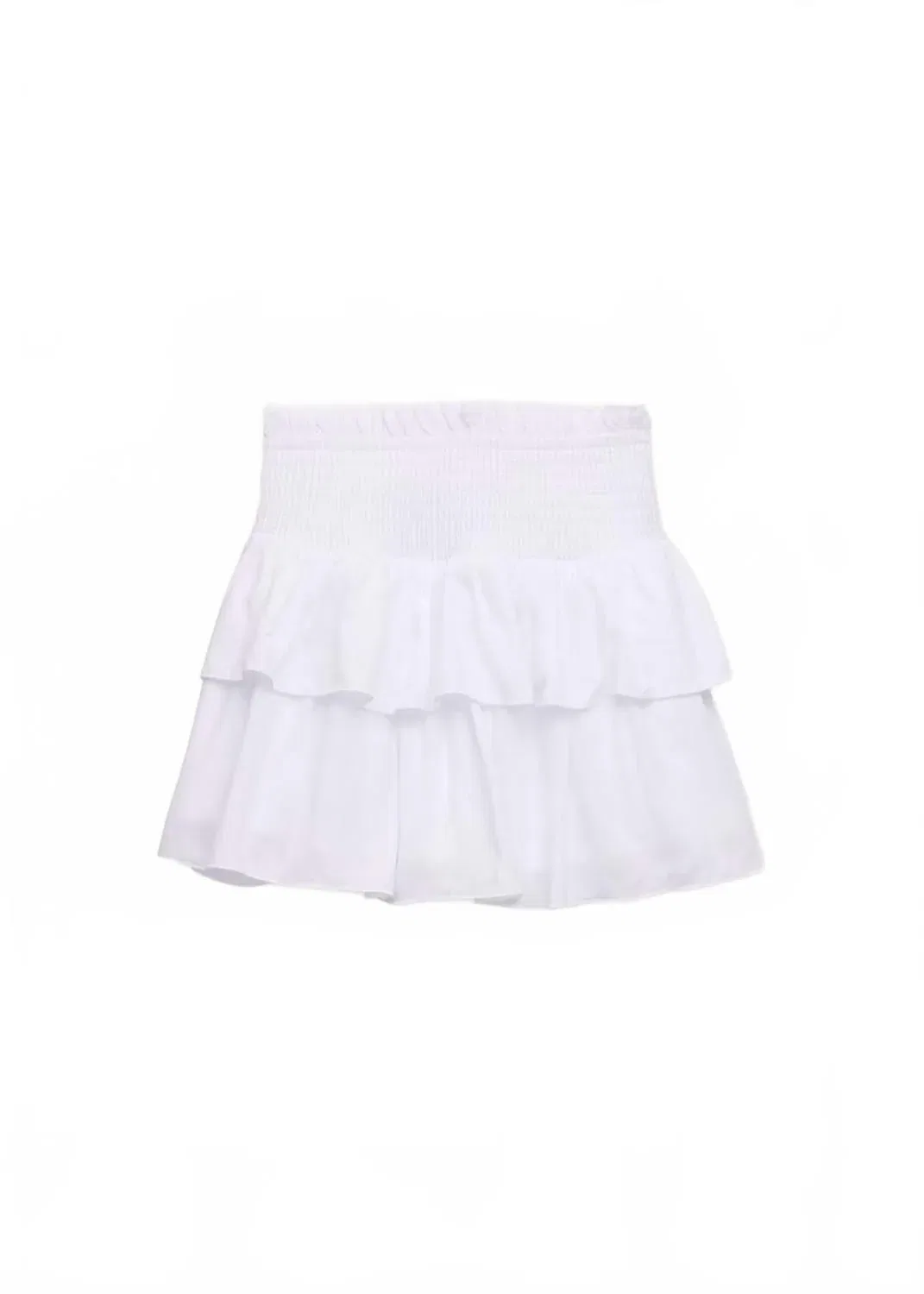 Детская юбка для девочек с оборками Brooke Skirt KatieJnyc, White — фото 3