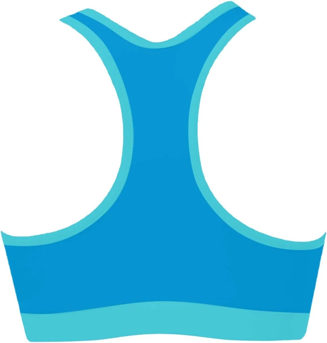 Женский танкини-топ с твистовым передом Tankini Tops for Women, Blue — фото 4