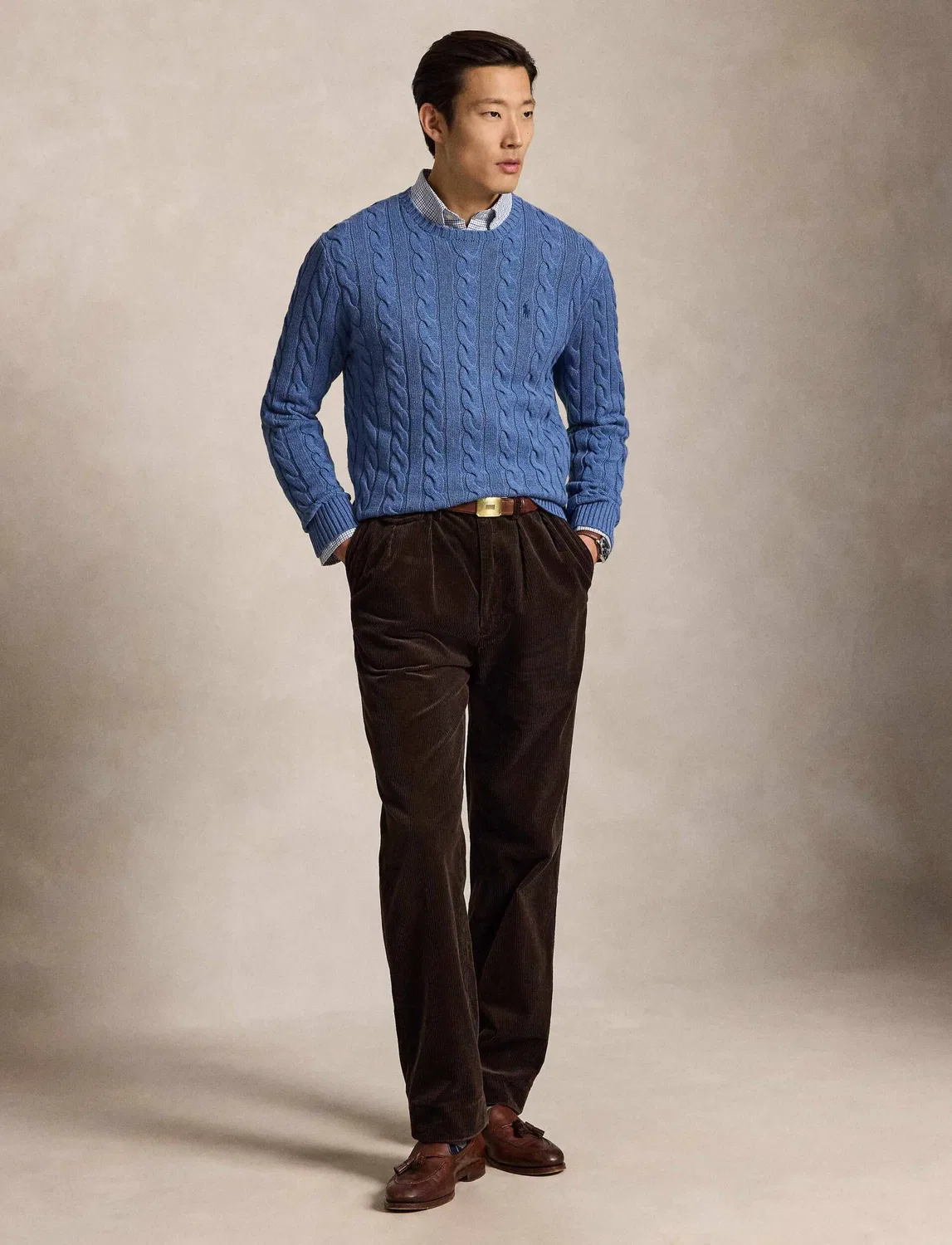 Свитер с круглым вырезом Polo Ralph Lauren, Blu — фото 2