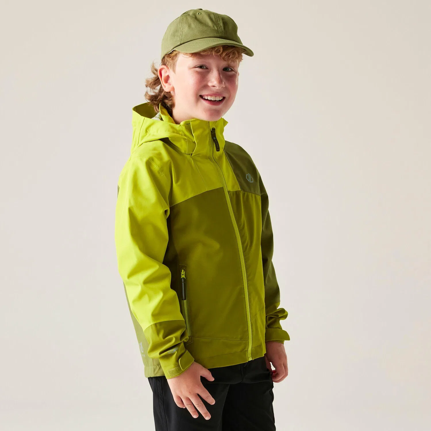 Детская непромокаемая куртка для мальчиков Kids Explore III Dare 2B, Olivgrun