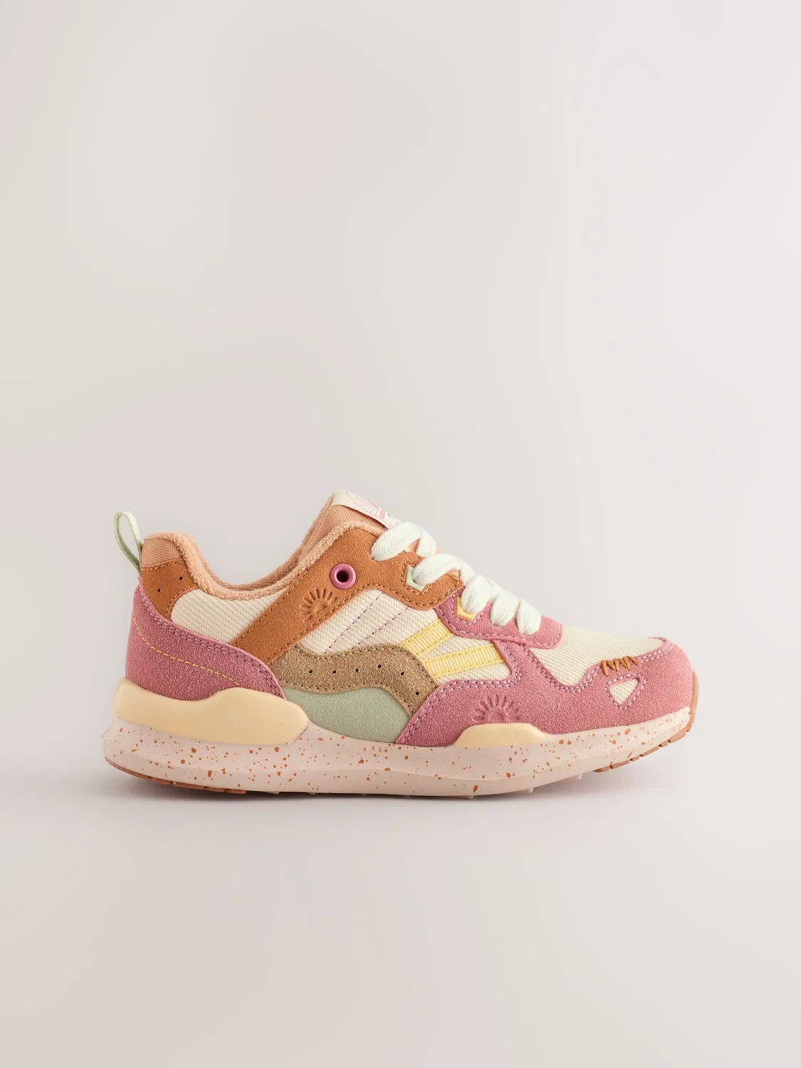 Кроссовки на шнуровке Muted Colourblock Next, приглушенные тона — фото 4