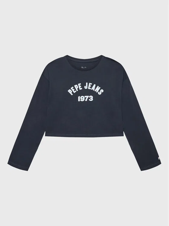 Футболка regular fit Paullete Pepe Jeans, темно-синий