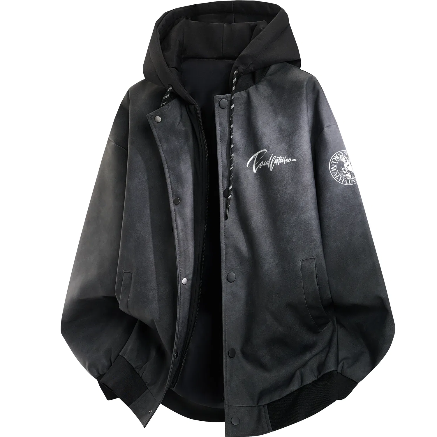 Детский худи с капюшоном Black Paul Costelloe