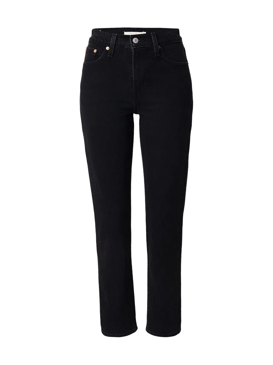 Джинсы LEVI'S Regular 'WEDGIE SLIM' из черного денима