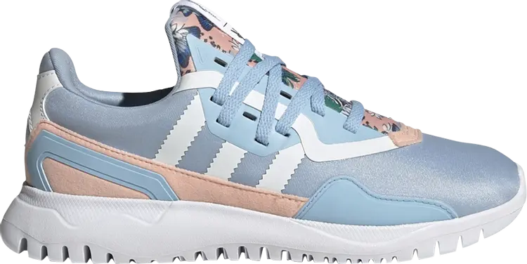 

Кроссовки Adidas Her Studio London x Original Flex Big Kid 'Colorful Blossoms', синий