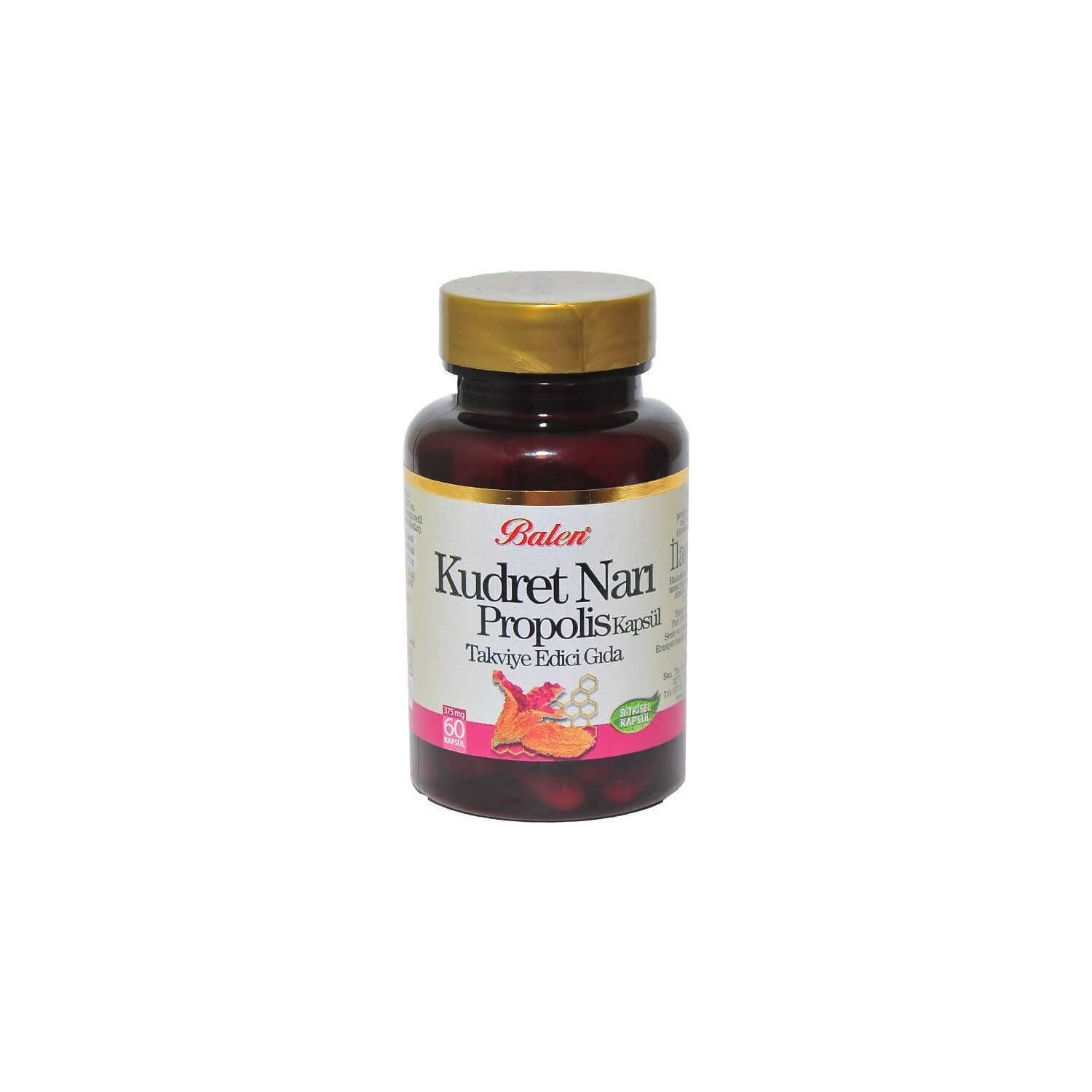 

Активная добавка Balen Kudret Nari Capsule, 60 капсул, 375 мг