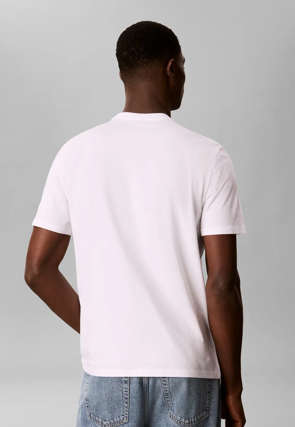 Футболка унисекс с принтом Calvin Klein, Bright White — фото 3