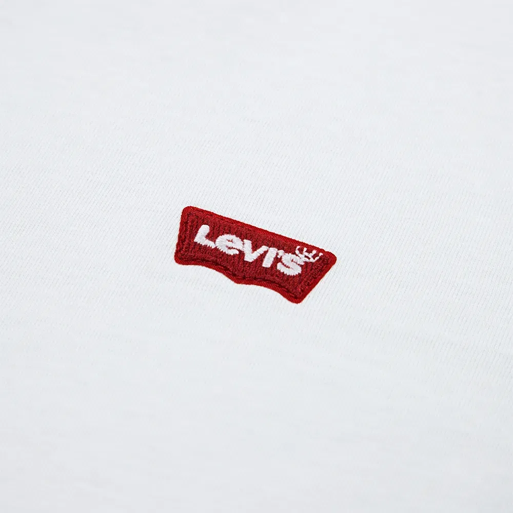 Детская футболка с коротким рукавом Levi's 6EA100, White — фото 3